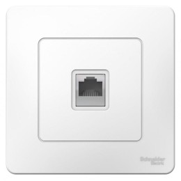 Розетка телефонная 1-м СП Blanca RJ11 бел. SE BLNIS011001