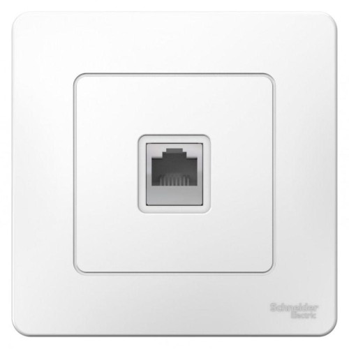 Розетка телефонная 1-м СП Blanca RJ11 бел. SE BLNIS011001
