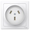 Розетка 1-м СП Blanca 32А IP20 250В 2п+N бел. SE BLNSR003231