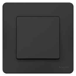 Переключатель проходной 1-кл. СП Blanca 10А IP20 (сх. 6) 250В антрацит SE BLNVS010606