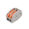 Клемма монтажная рычажного соединения PTC-2P 222-412 BL/10 450В 32А 0.08-2.5(4.0)кв.мм Jazzway 50507