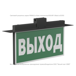 Указатель световой BS-FIRMUS-10-S1-ELON Black Белый свет a19357