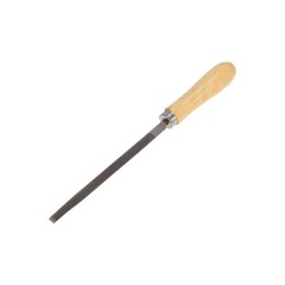 Напильник треугольный 150мм деревянная ручка Kranz KR-12-4121