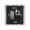 Розетка 2-м TV+RJ45 кат.6 FORTE&PIANO FP237 бел. IEK FP-AK20-2-K01