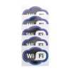 Наклейка информационный знак "Зона Wi-Fi" 150х200мм Rexant 56-0017