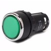 Кнопка нажимная моноблочная 22мм IP 40 1НО+1НЗ с цифрой | EMAS MB102DY1