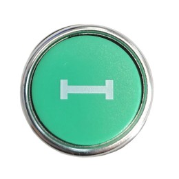 Кнопка нажимная моноблочная 22мм IP 40 1НО+1НЗ с цифрой | EMAS MB102DY1