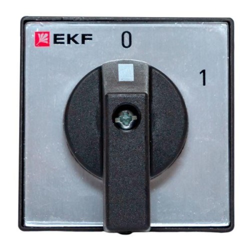 Переключатель кулачковый ПК-1-14 4п 25А "0-1" IP65 EKF pk-1-14-25-65