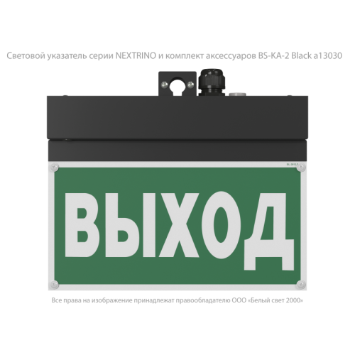 Указатель световой BS-NEXTRINO-10-S1-ELON Black Белый свет a17028