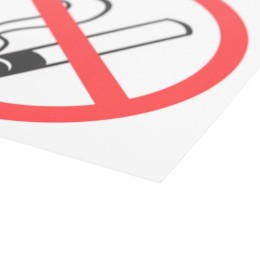 Табличка ПВХ информационный знак "Курить запрещено" 200х200мм Rexant 56-0035-2