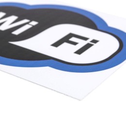 Табличка ПВХ "Зона Wi-Fi" 200х150мм Rexant 56-0017-2