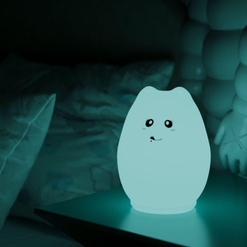 Светильник настольный 2Вт RGB кошка аккум. Li-ion USB кабель детский ночник бел. GAUSS NN303