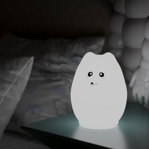 Светильник настольный 2Вт RGB кошка аккум. Li-ion USB кабель детский ночник бел. GAUSS NN303