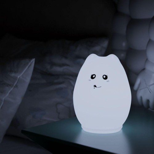 Светильник настольный 2Вт RGB кошка аккум. Li-ion USB кабель детский ночник бел. GAUSS NN303