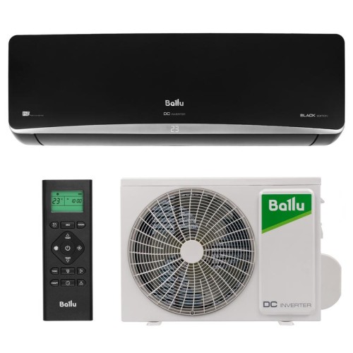Сплит-система инверторного типа Platinum Black Edition BSPI-10HN8/BL/EU комплект (блок внешн. НС-147