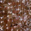 Гирлянда светодиодная "Светодиодный Дождь" 2х1.5м 300LED бел. 23Вт 230В IP65 постоян. свечение прово