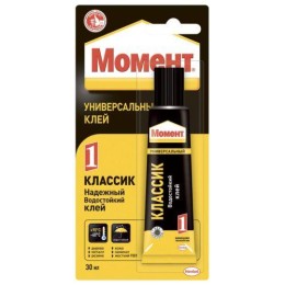 Клей "Момент-1" 30мл (блист.1шт) Момент C0037080