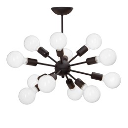 Люстра 12xE27 макс. 60Вт Vitaluce V3865/12PL