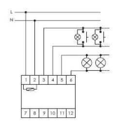 Регулятор освещенности SCO-814 (для ламп накал. мощность до 1000Вт; 3 модуля; 230В 4.5А IP20) F&F EA