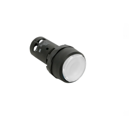 Кнопка с фиксацией с подсветкой OptiSignal Compact D22 С7-PHL-B101 бел. 1НЗ 24В AC/DC XB7NJ01B2 КЭАЗ