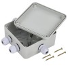 Коробка распаячная ОП 100х100х50 IP55 КМ41330 PG9 IEK UKO10-100-100-050-K51-55