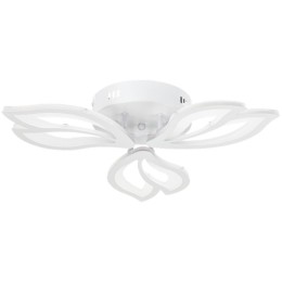 Люстра потолочная светодиодная диммируемая LEGANTE 3 режима 48Вт 2700К/4200К/6400К 22кв.м бел. Ritte