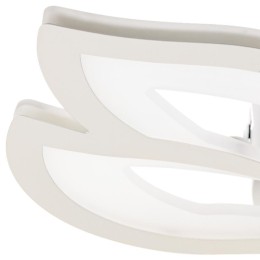 Люстра потолочная светодиодная диммируемая LEGANTE 3 режима 62Вт 2700К/4200К/6400К 28кв.м бел. Ritte