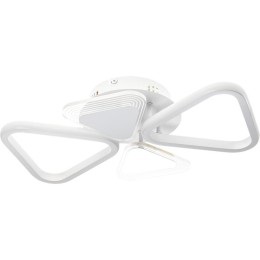 Люстра потолочная светодиодная диммируемая NUVOLA с ДУ 3 режима 500х335х100 72Вт 22кв.м бел. Ritter