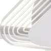 Люстра потолочная светодиодная диммируемая NUVOLA с ДУ 3 режима 570х135 108Вт 33кв.м бел. Ritter 529