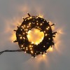 Гирлянда светодиодная управляемая"Нить" 20м 240LED тепл. бел. 20Вт IP67 провод каучук черн. (нужен к