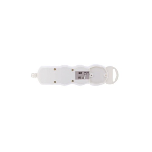 Колодка удлинителя 3-мест. с заземл. РПр03 IEK WYP10-D-KP-16-03-ZS-K01