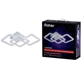 Люстра потолочная светодиодная диммируемая LOSANGA с ДУ 3 режима 685х325х120 78Вт 3000К/4200К/6300К