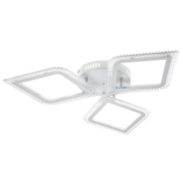 Люстра потолочная светодиодная диммируемая LOSANGA с ДУ 3 режима 715х75 72Вт 22кв.м бел. Ritter 5292