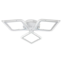 Люстра потолочная светодиодная диммируемая LOSANGA с ДУ 3 режима 715х75 72Вт 22кв.м бел. Ritter 5292