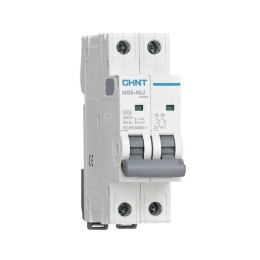 Выключатель автоматический 2п 10А 4.5кА NB8-40J х-ка D (R) CHINT 320699