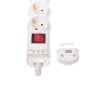Колодка удлинителя 3-мест. с заземл. с выкл. РПр03В IEK WYP10-D-KP-16-03-ZKS-K01