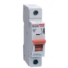 Выключатель автоматический модульный 1п BKJ63N C63 LS Electric 06112387R0