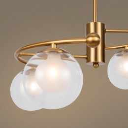 Светильник Lumos 40Вт G9х4 IP20 подвесной Freya FR5262PL-04BS