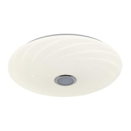 Светильник ULI-D291 72W/SW+RGB/50 MERCURY накладной диммир. пульт ДУ (в/к) Bluetooth колонка 3000К/4