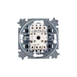 Выключатель 2-кл. СП Levit IP20 бел./ледяной ABB 2CHH590545A6001