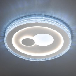 Люстра потолочная светодиодная диммируемая GALASSIA с ДУ 3 режима 480х60 80Вт 2700К+6400К/4200К/6400