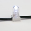 Гирлянда светодиодная "LED ClipLight" шаг 15см 665LED бел. 80Вт 12В IP65 эффект мерцания flashing бе