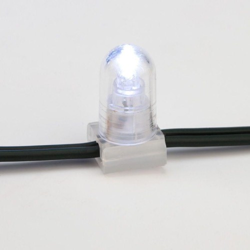 Гирлянда светодиодная "LED ClipLight" шаг 15см 665LED бел. 80Вт 12В IP65 эффект мерцания flashing бе