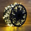 Гирлянда светодиодная "LED ClipLight" шаг 15см 665LED тепл. бел. 80Вт 12В IP65 эффект мерцания flash