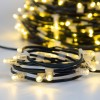 Гирлянда светодиодная "LED ClipLight" шаг 15см 665LED тепл. бел. 80Вт 12В IP65 эффект мерцания flash