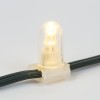 Гирлянда светодиодная "LED ClipLight" шаг 15см 665LED тепл. бел. 80Вт 12В IP65 эффект мерцания flash