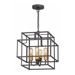 Люстра 4xE27 макс. 40Вт Vitaluce V3980-1/4