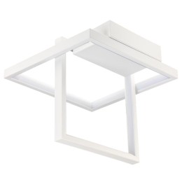 Люстра потолочная светодиодная диммируемая FALENA 3 режима 250х250х215мм 24Вт 2700К/4200К/6400К 9кв.