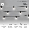 Набор "Евро Белт Лайт" 2жил. шаг 40см d45мм 6LED бел. 225 патронов 158Вт IP65 (уп.100м) Neon-Night 3