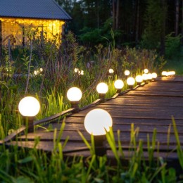 Набор "Евро Белт Лайт" 2жил. шаг 40см d45мм 6LED тепл. бел. 225 патронов 158Вт IP65 (уп.100м) Neon-N